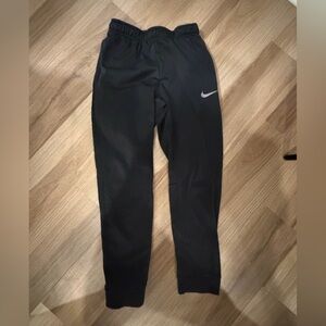 Nike Black sweat pants  with Gray Branded Waistband